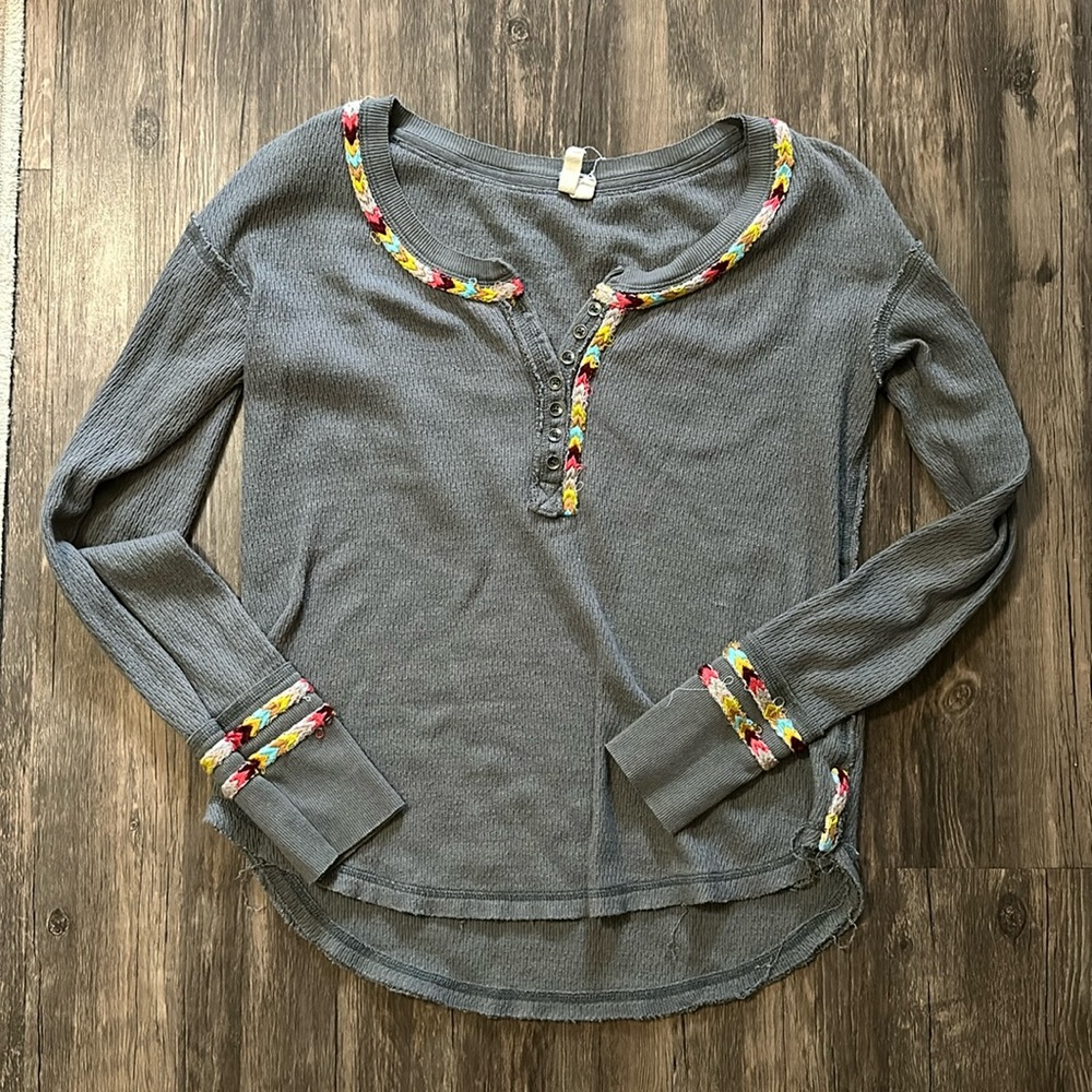 Free people flannel size small